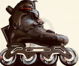 100% Original Professional Adult Inline Skates Carbon Fiber