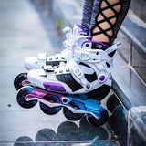 100% Original Carbon Fiber Professional Slalom Inline Skates Adult