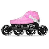 Heatmoldable Carbon Fiber Boot 4*90/100/110mm Wheels Skating Patines
