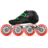 Heatmoldable Carbon Fiber Boot 195mm 6061 Frame 4*90/100/110mm Wheels Patines