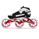 Heatmoldable Carbon Fiber Boot 3*125mm Red Magic Wheel Patines