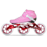 Heatmoldable Carbon Fiber Boot 3*125mm Red Magic Wheel Patines
