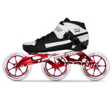 Heatmoldable Carbon Fiber Boot 3*125mm Red Magic Wheel Patines